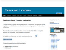Tablet Screenshot of carolinelending.com